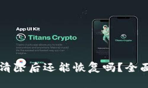 : TPWallet数据清除后还能恢复吗？全面解析与解决方案