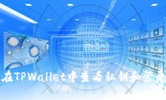 如何在TPWallet中查看私钥和登录状态